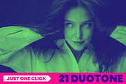 21 Duotone Effects, an Action Add-On by PSD Action (Thumbnail 20 of 22)
