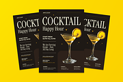 Cocktail Party Flyer, a Flyer Template by MMPixelCraft (Thumbnail 3 of 5)
