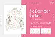 Bomber Jacket Ghost Mockups Set FREE, a Books & Magazine Mockup by Apparel_Mockups (Thumbnail 5 of 21)