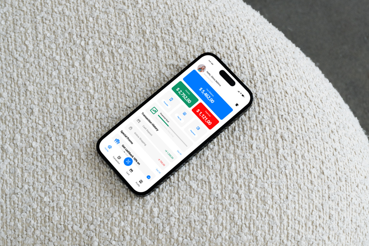 Abank - Financial UI Design Template, an App Template by productype1 (Photo 5 of 5)