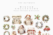 Winter & Christmas Watercolor, a Decorative Illustration by Lana Elanor (Thumbnail 6 of 11)