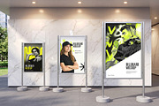 Indoor Billboard Mockup Bundle, an Advertising Mockup by graphypix (Thumbnail 11 of 13)
