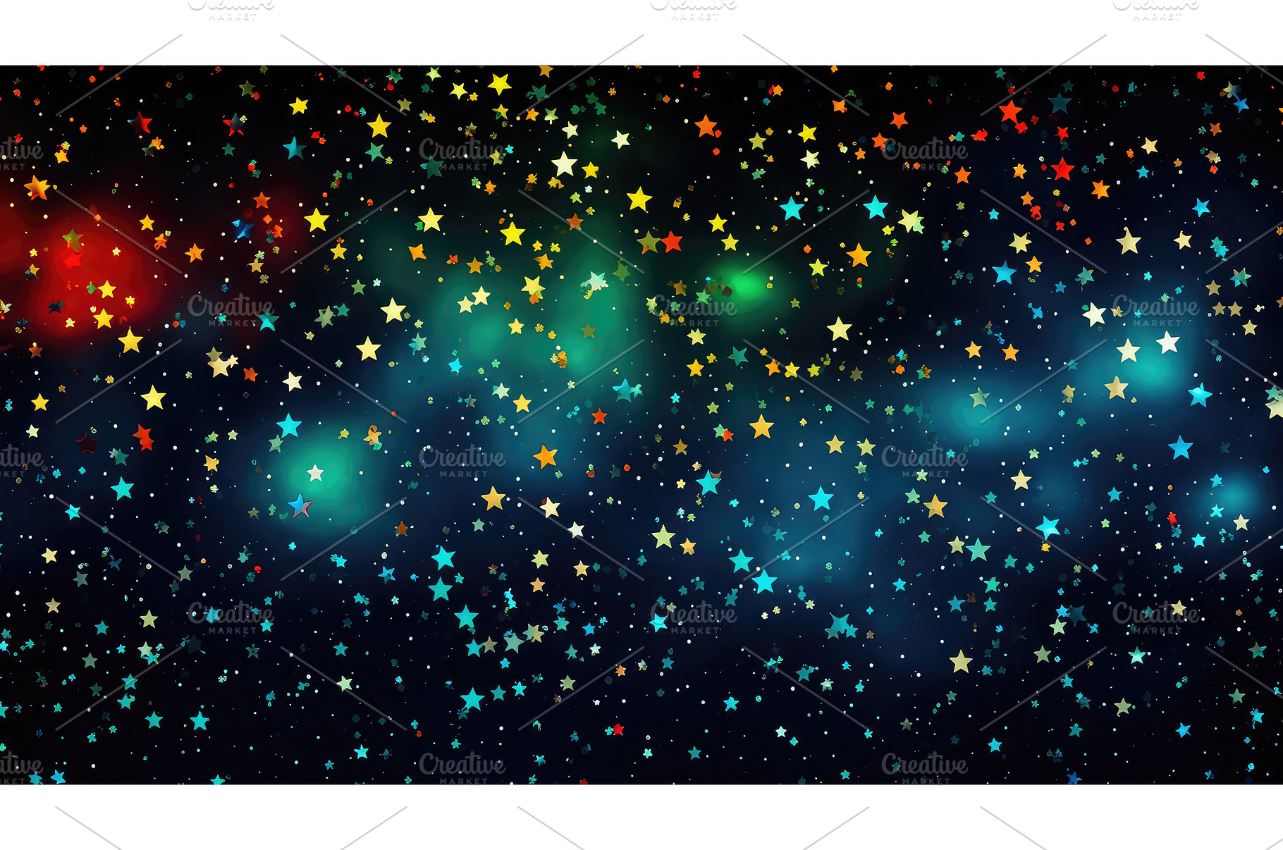 vibrant texture stars background ai, an Abstract Photo by pikepicture