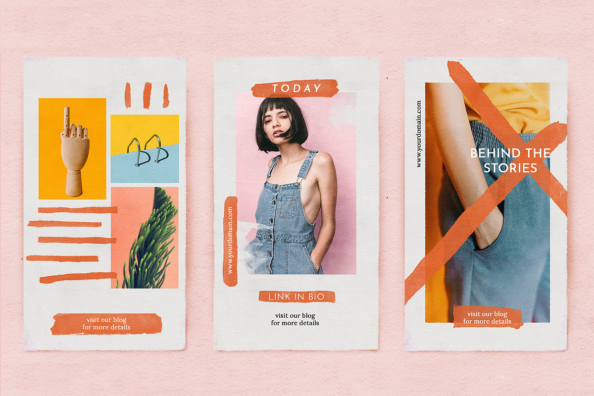 INK & WATERCOLOR animated bundle, a Social Media Template by As Good As Possible (Photo 6 of 13)