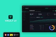 Vault UI — Finance & Crypto Template, a HTML Template by Layerform Design Co. (Thumbnail 1 of 4)