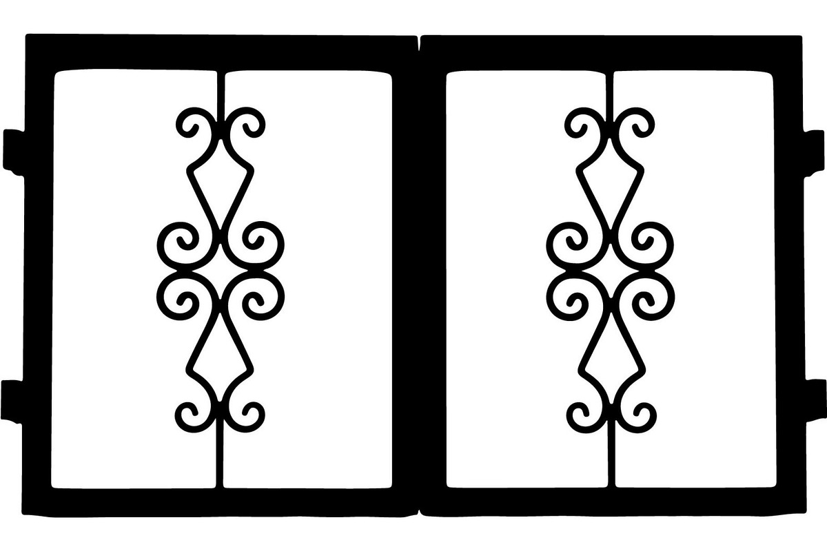 Vintage Scroll Gate Panel Bundle, a Decorative Illustration by Creativeshirt (Photo 7 of 20)