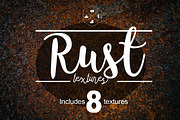 8 RUSTED METAL TEXTURES, a Texture Graphic by photo3idea (Thumbnail 3 of 9)
