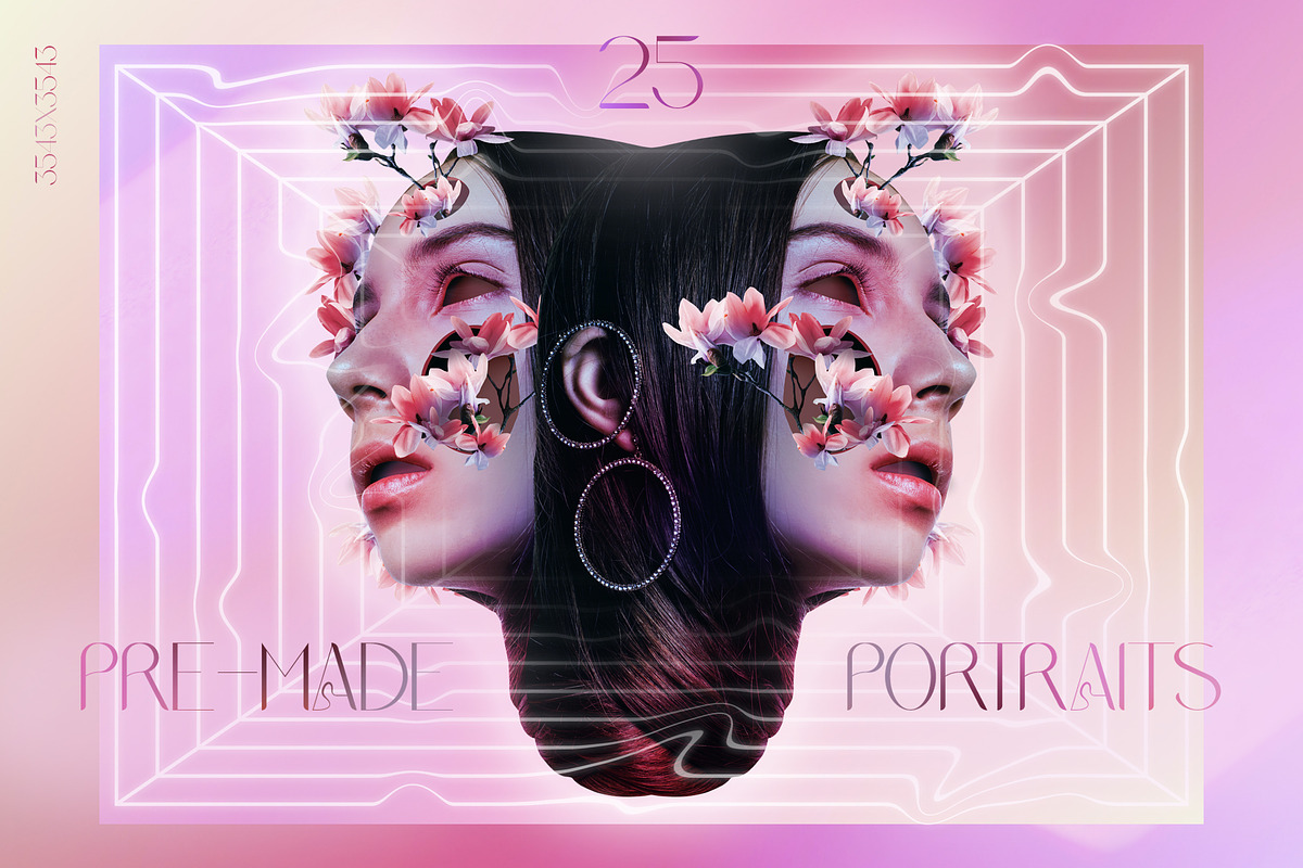MODERN COLLAGE PORTRAITS, an Object Graphic by Natali Batu (Photo 15 of 20)