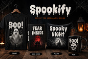 Spookify —Creepy Horror Display Font, a Slab Serif Font by Wow Magic (Thumbnail 5 of 5)