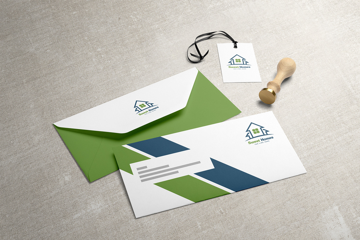 Sweet Homes, a Branding & Logo Template by La Animus (Photo 3 of 5)