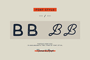 Thistails Font Duo, a Script Font by Panatype™ Studio (Thumbnail 3 of 7)