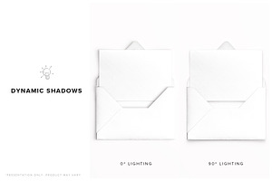 Card Invite & Envelope Mockup