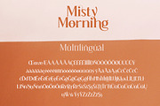 Misty Morning, a Serif Font by Funtype (Thumbnail 13 of 15)