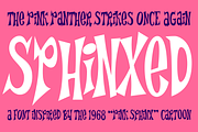 Sphinxed PB, a Serif Font by Pink Broccoli (Thumbnail 1 of 4)