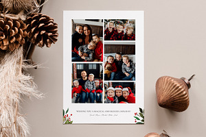 Christmas Card Template CD223