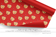 Cute Christmas Seamless Patterns, a Pattern Graphic by Palette Pursuit (Thumbnail 2 of 9)