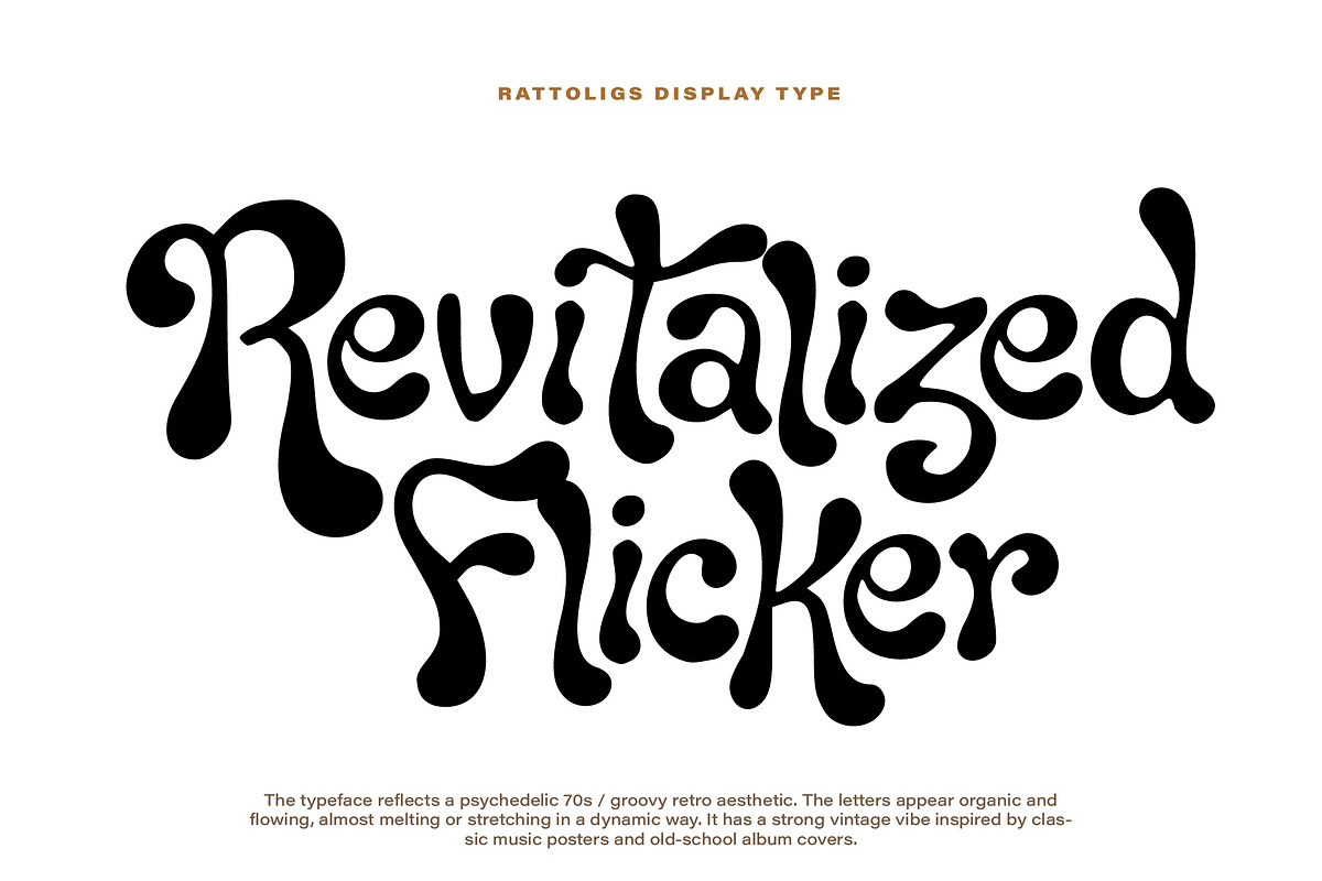 Rattoligs - Retro Dsiplay Font, a Serif Font by NuType (Photo 5 of 10)