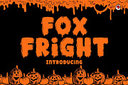 Fox Fright Font, a Handwritten Font by Fox7 By Rattana (Thumbnail 1 of 8)