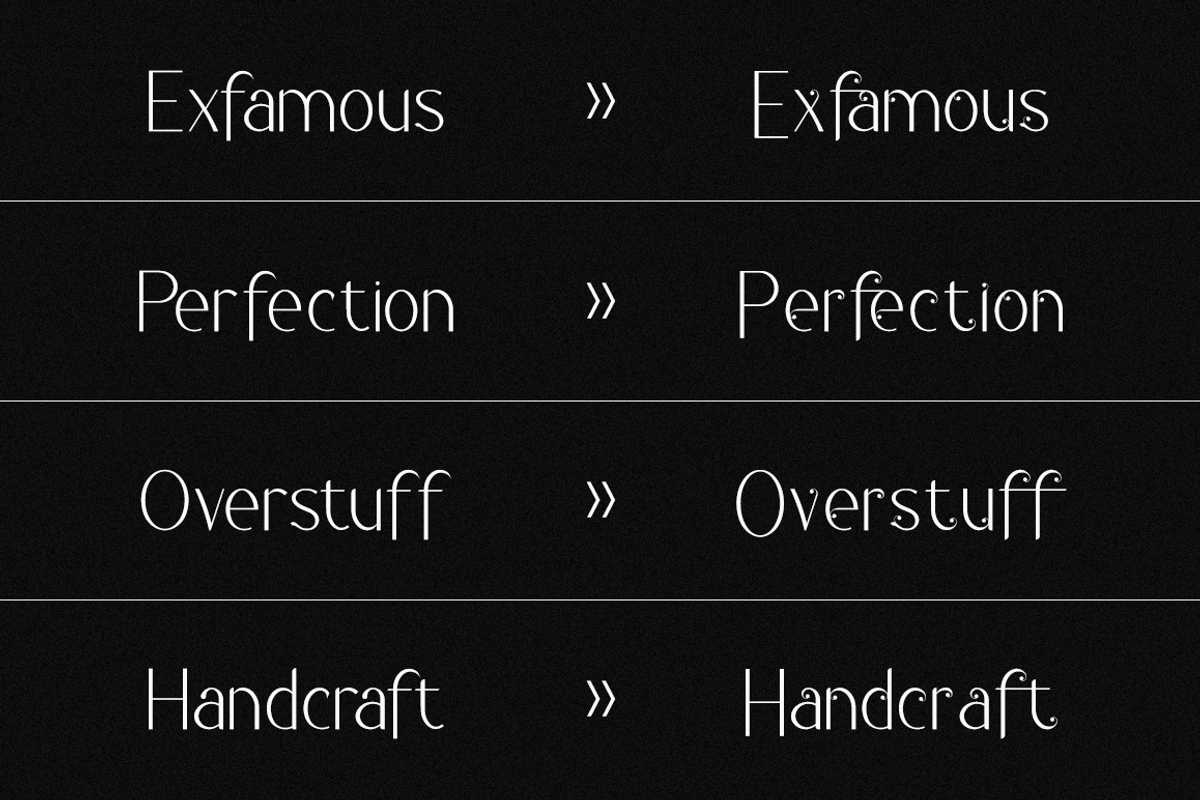 Quicklight - Advertisement Font, a Sans Serif Font by RockboyStd (Photo 8 of 12)