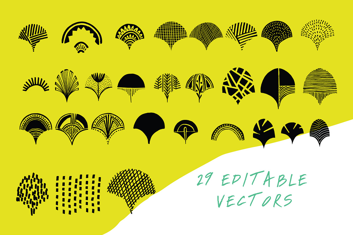 Hand Drawn Scale | Seamless Patterns, a Pattern Graphic by The Collective Studio (Photo 7 of 8)