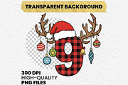 Christmas Alphabet Latter Bundle, an Illustration by Dream Creation (Thumbnail 9 of 9)