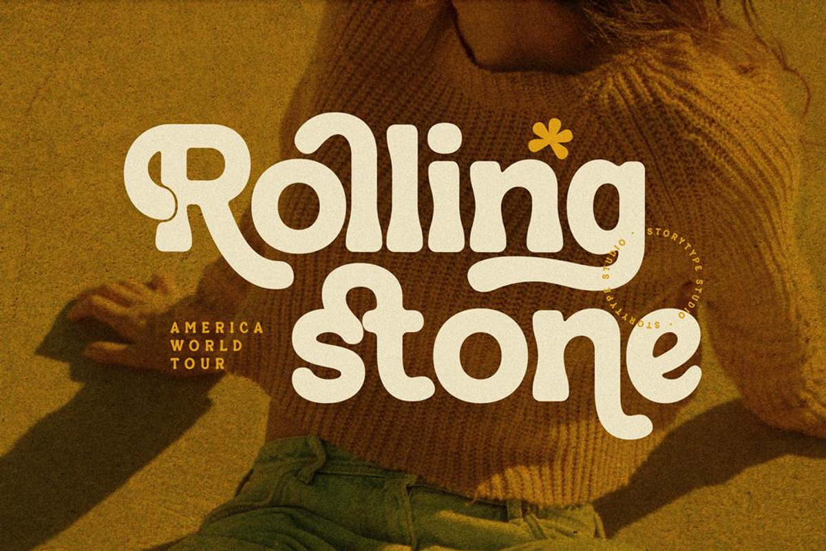 Retosta Retro Display Font, a Sans Serif Font by Storytype Studio (Photo 5 of 15)
