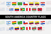 Vector flags of world countries, an Object Graphic by Nazim's Shop (Thumbnail 3 of 9)
