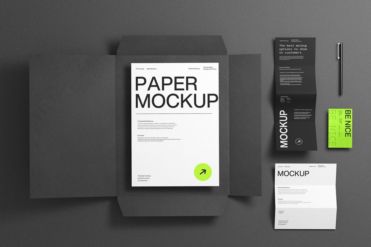 Minimal Branding Stationery Mockup, an Advertising Mockup by East Gallery (Photo 3 of 15)