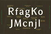 ZOYA, a Sans Serif Font by Mirela Gherman (Thumbnail 12 of 15)