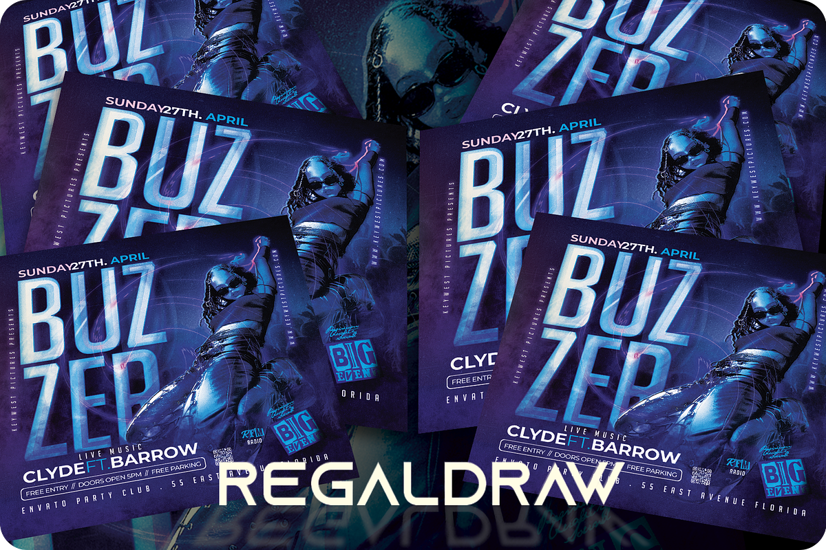 Night Club Party Flyer, a Flyer Template by regalDRAW (Photo 3 of 3)