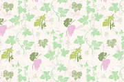 10 Grapevine seamless patterns, a Pattern Graphic by YvY (Thumbnail 4 of 12)
