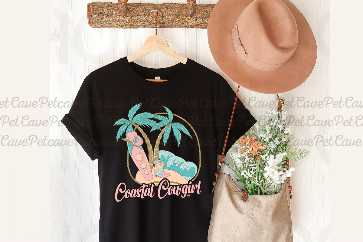Coastal Cowgirl Clipart PNG Set, an Illustration by Pet Cave (Photo 4 of 5)