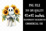 Retro Fall Halloween PNG Clipart, an Illustration by Designking (Thumbnail 4 of 4)