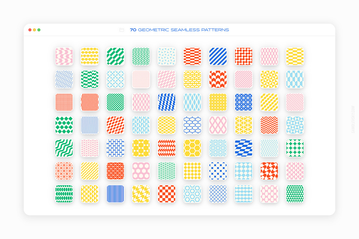 Essential Geometric Patterns Pack, a Pattern Graphic by Samolevsky (Photo 2 of 13)
