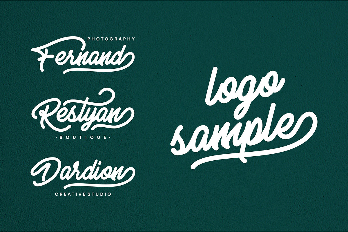 Senella Script Font preview 5
