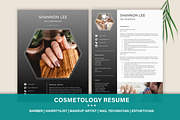 Nail Technician Resume Template, a Resume Template by Stanin Studio (Thumbnail 1 of 10)