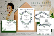Leafy Green - Watercolor Set, a Graphic by SmallHouseBigPony (Thumbnail 3 of 13)