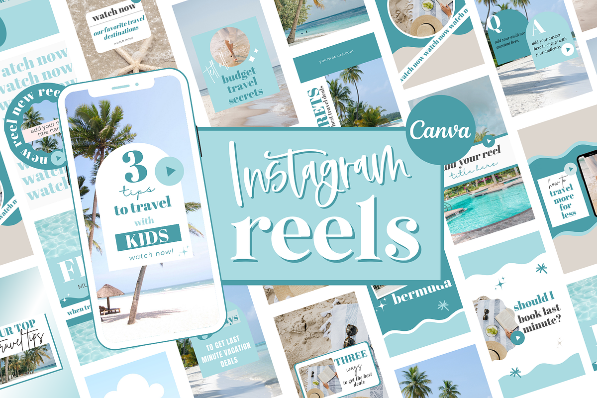 Instagram Reel Covers, a Social Media Template by Oh So Social Boutique (Photo 1 of 5)