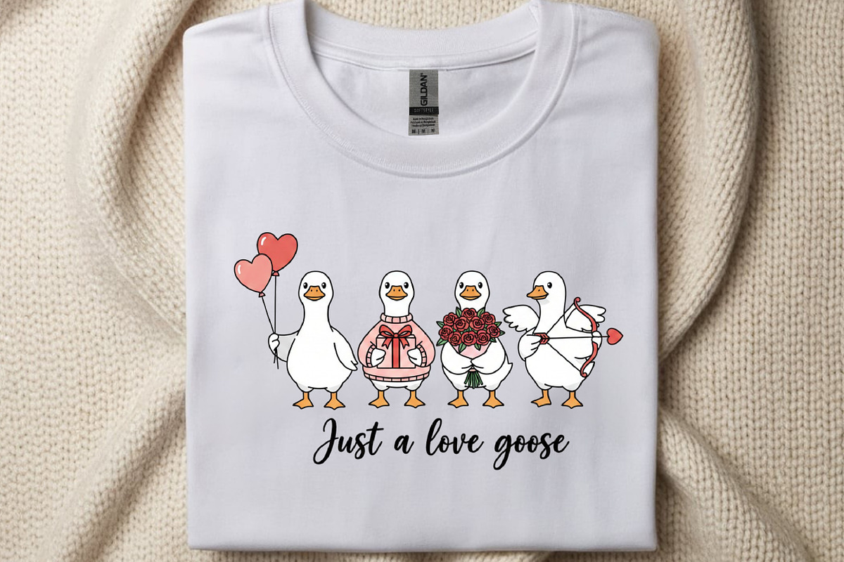 Just a love goose Png, Valentine Goo, an Illustration by SinaCreation (Photo 9 of 11)