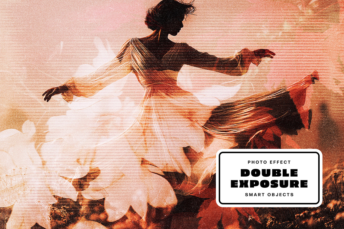 Double Exposure Blend Photo Effect, a Layer Style Add-On by Design Squad (Photo 1 of 3)