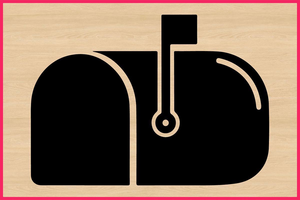 50 Mailbox Postal Box Vector Bundle, an Illustration by yasushie (Photo 3 of 4)