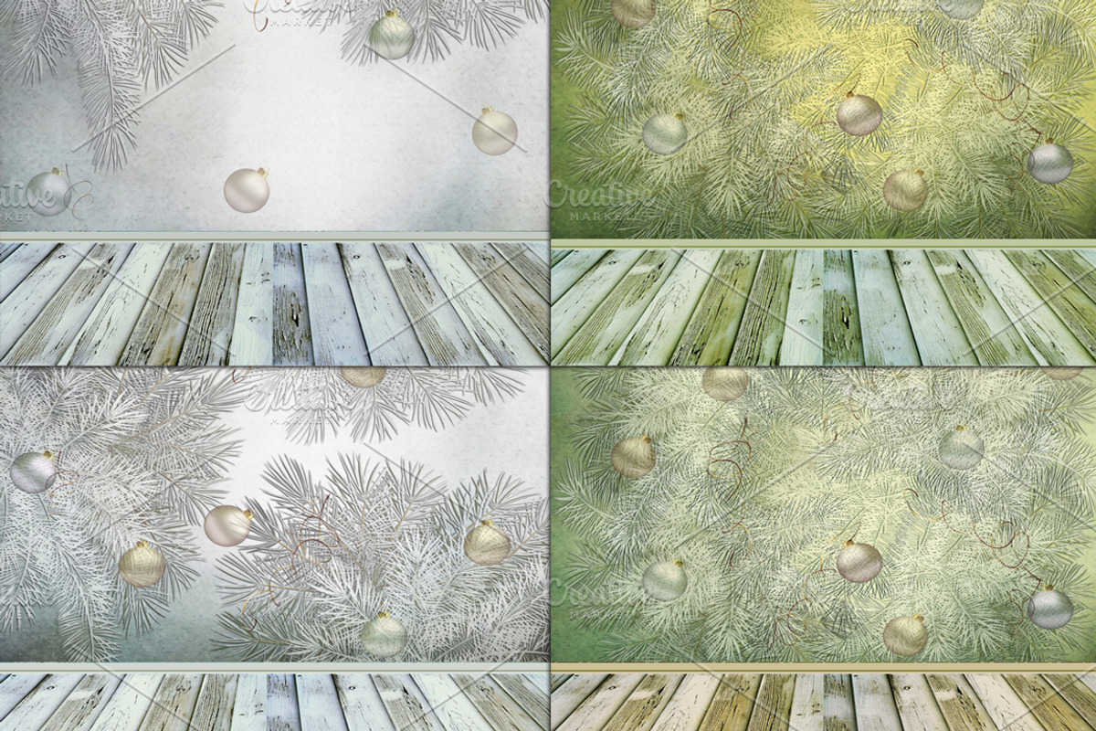 Christmas new year photo backgrounds preview 2