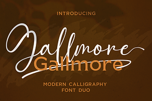 Gallmore // Chic Font Duo