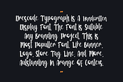 Drescode Typograph Font, a Handwritten Font by QR Design Studio (Thumbnail 2 of 8)