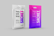 Pouch Sachet with Hang Hole Mockup, a Packaging Mockup by Illusiongraphic (Thumbnail 8 of 22)