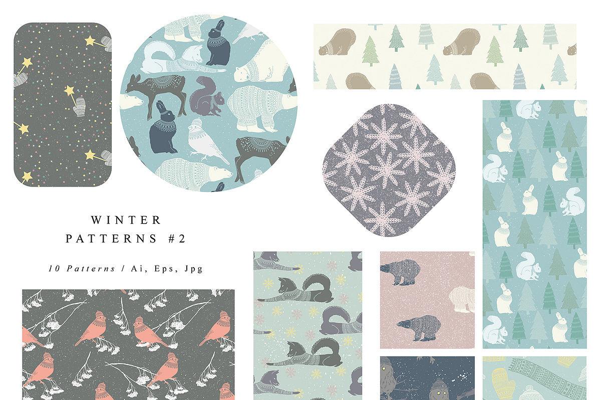 1805 Patterns Bundle, a Pattern Graphic by Julia Dreams (Photo 7 of 25)