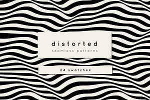 Distorted Seamless Patterns Vol. 1