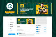 American Football Social Media Pack, a Social Media Template by Geelator Studio (Thumbnail 5 of 5)