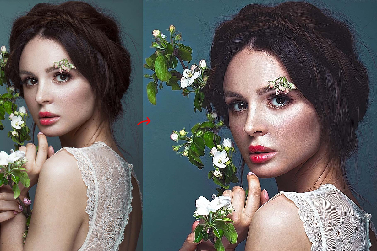 Professional Oil Paint, an Action Add-On by MRI STUDIO (Photo 6 of 13)
