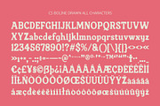 CS Boline Drawn, a Serif Font by Craft Supply Co. (Thumbnail 8 of 8)